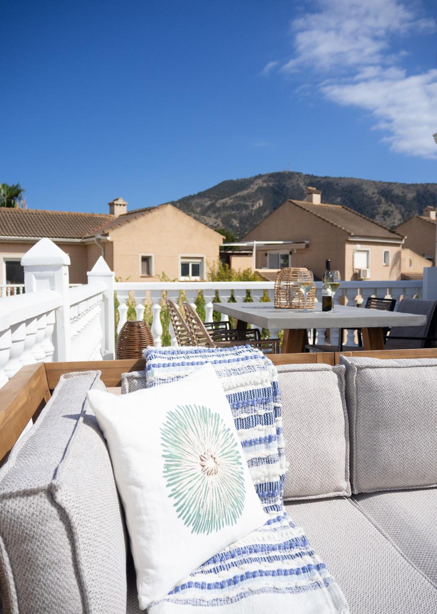 Casa Naru Albir, Duplex Appartement Met Ruim Terras En Buitenkeuken El Albir ภายนอก รูปภาพ