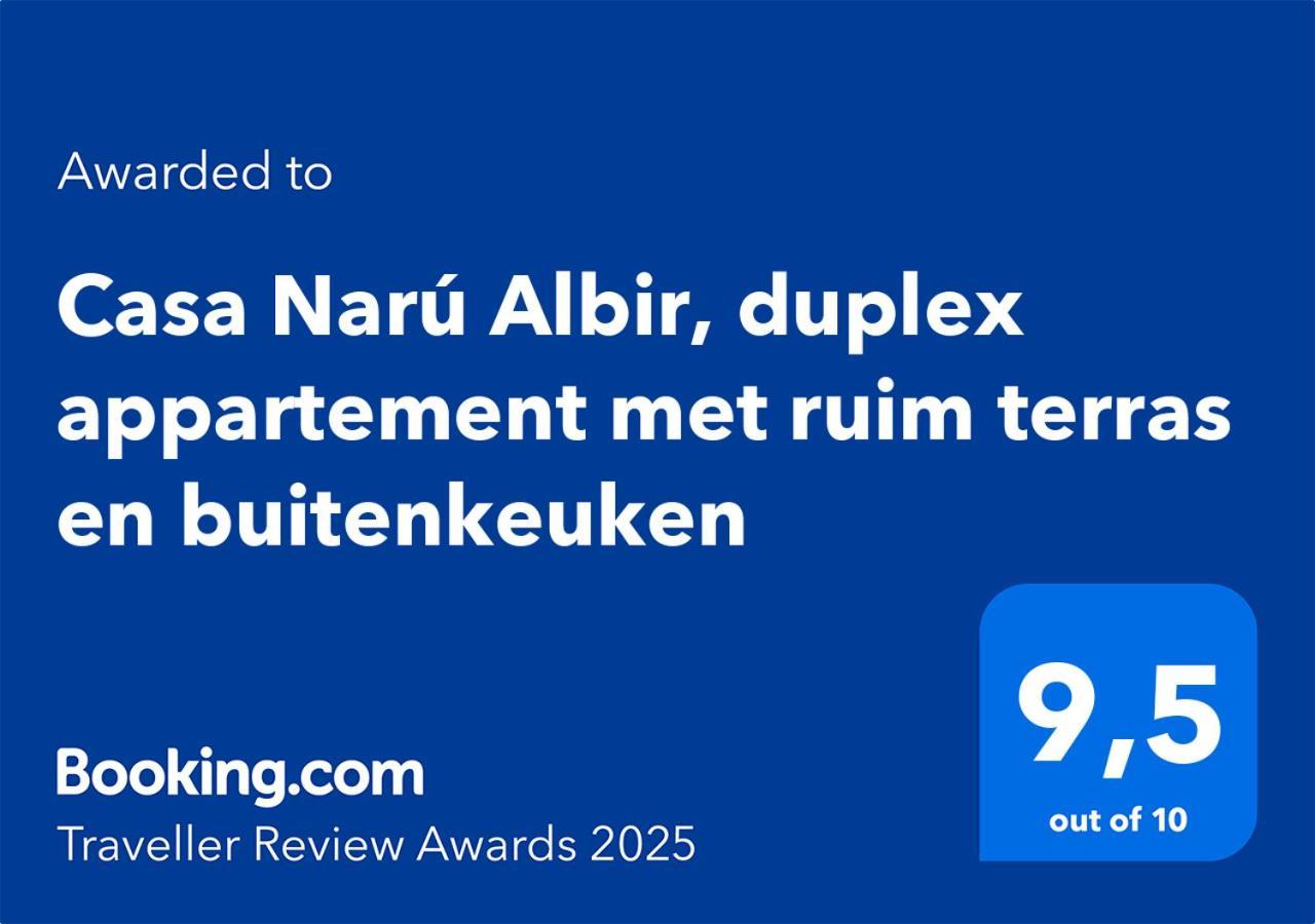 Casa Naru Albir, Duplex Appartement Met Ruim Terras En Buitenkeuken El Albir ภายนอก รูปภาพ